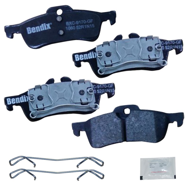 Bendix Friction CFC1060 Disc Brake Pad Set - Rear