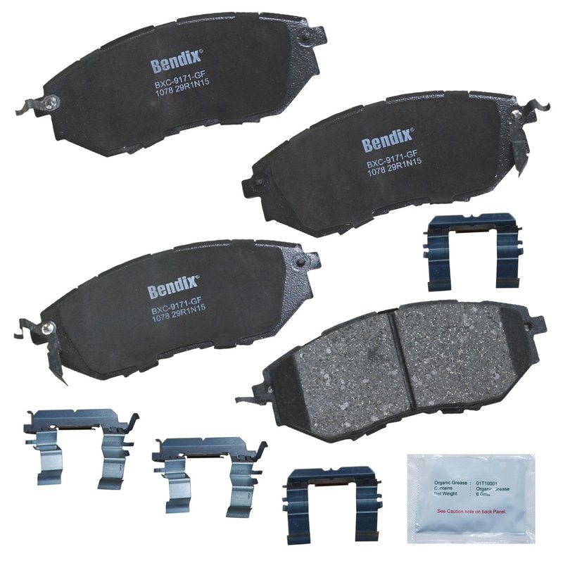 Bendix Friction CFC1078 Disc Brake Pad Set - Front