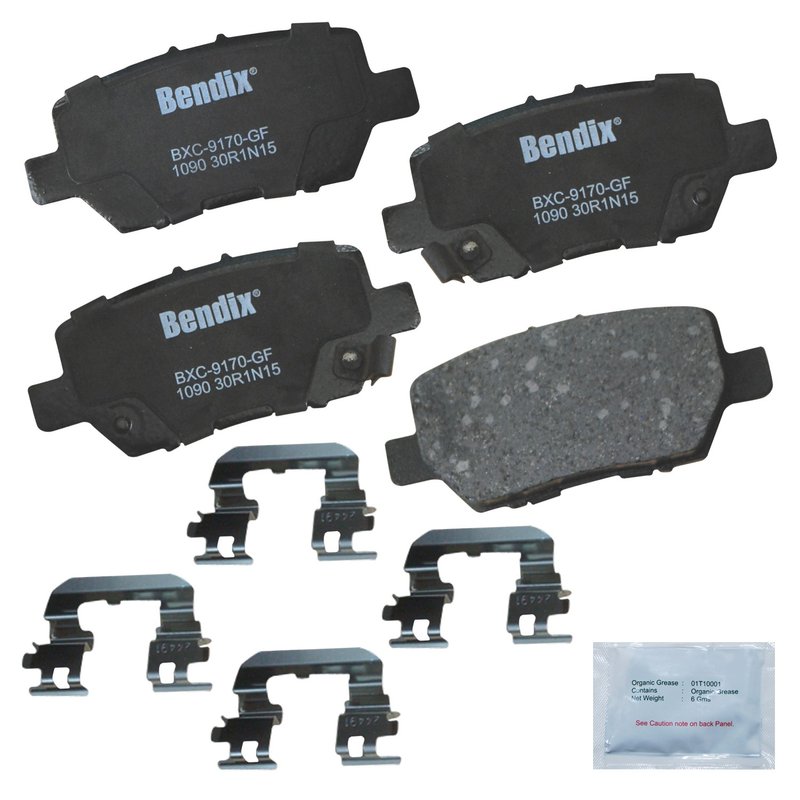Bendix Friction CFC1090 Disc Brake Pad Set - Rear