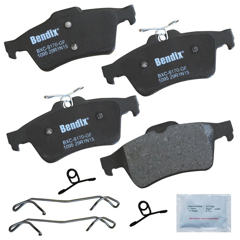 Bendix Friction CFC1095 Disc Brake Pad Set - Rear