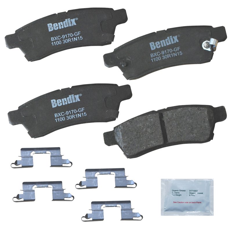 Bendix Friction CFC1100 Disc Brake Pad Set - Rear