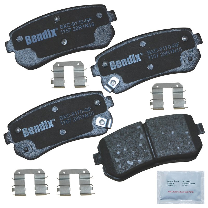 Bendix Friction CFC1157 Disc Brake Pad Set - Rear