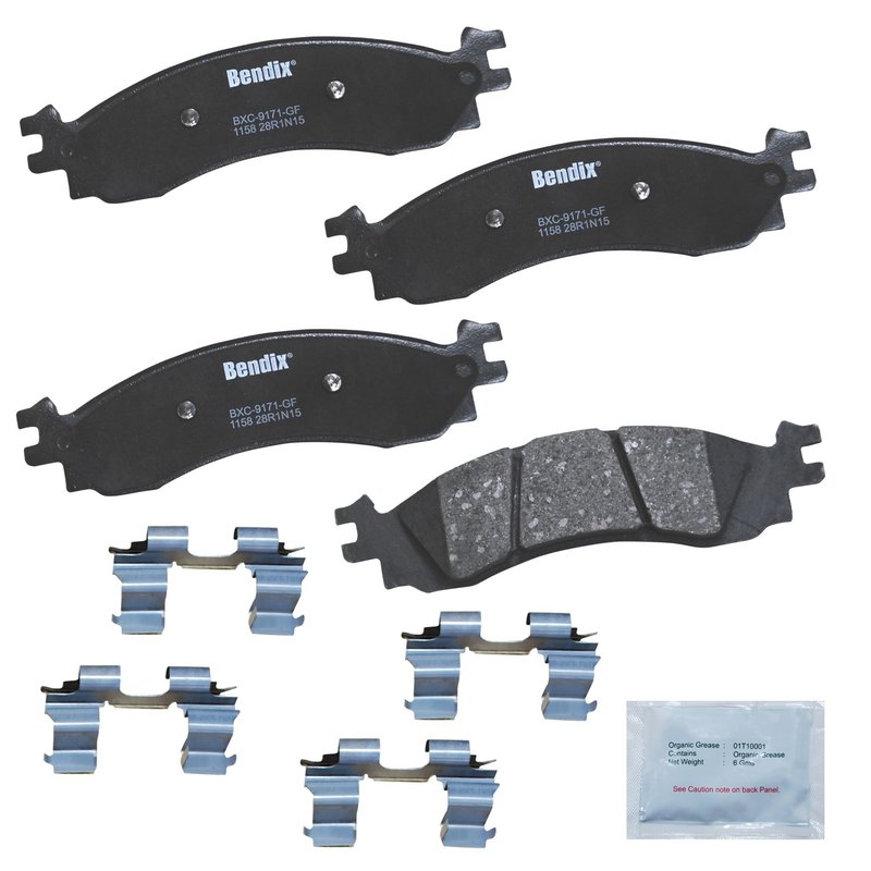 Bendix Friction CFC1158 Disc Brake Pad Set - Front