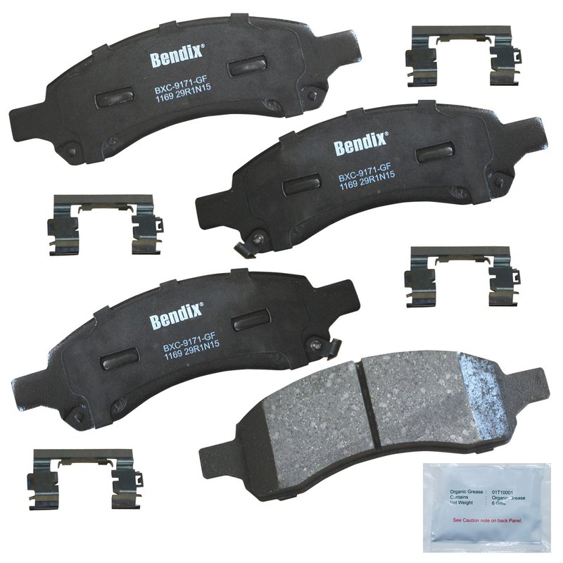 Bendix Friction CFC1169 Disc Brake Pad Set - Front