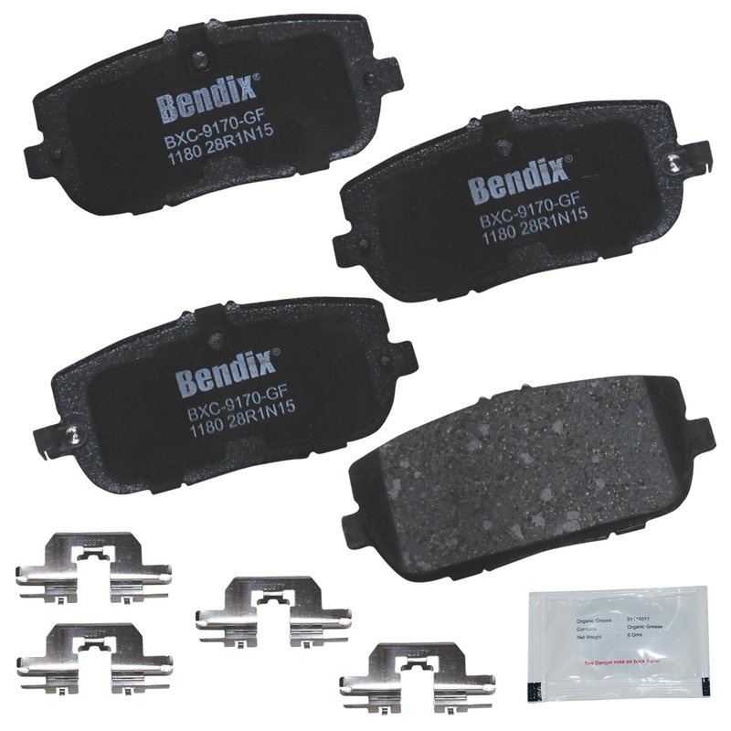 Bendix Friction CFC1180 Disc Brake Pad Set - Rear