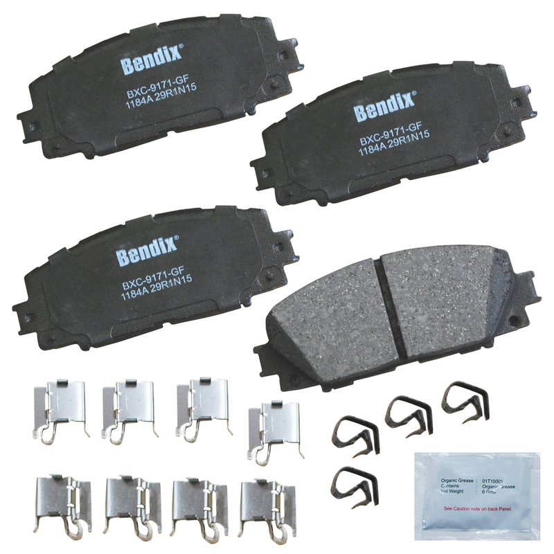 Bendix Friction CFC1184A Disc Brake Pad Set - Front