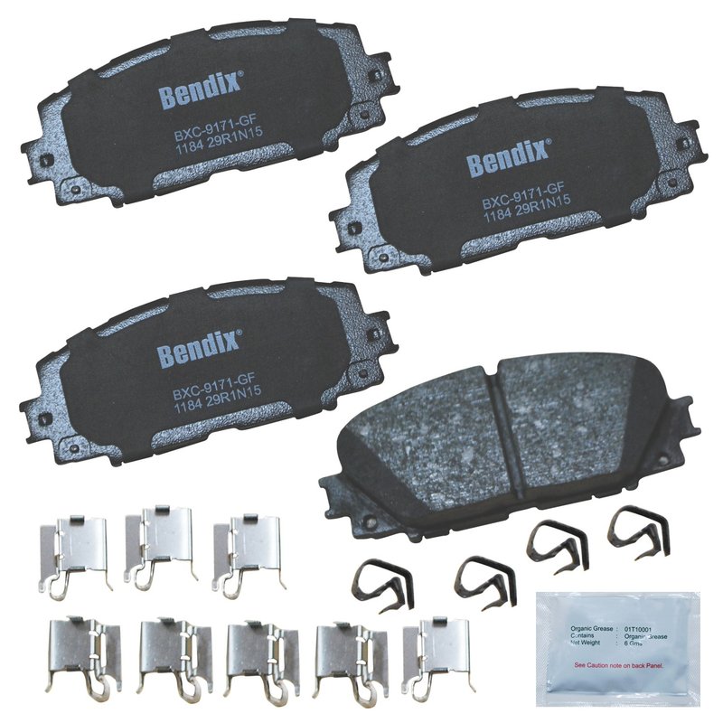 Bendix Friction CFC1184 Disc Brake Pad Set - Front