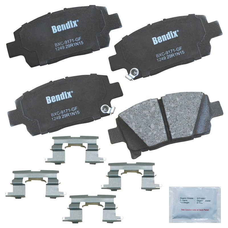 Bendix Friction CFC1249 Disc Brake Pad Set - Front