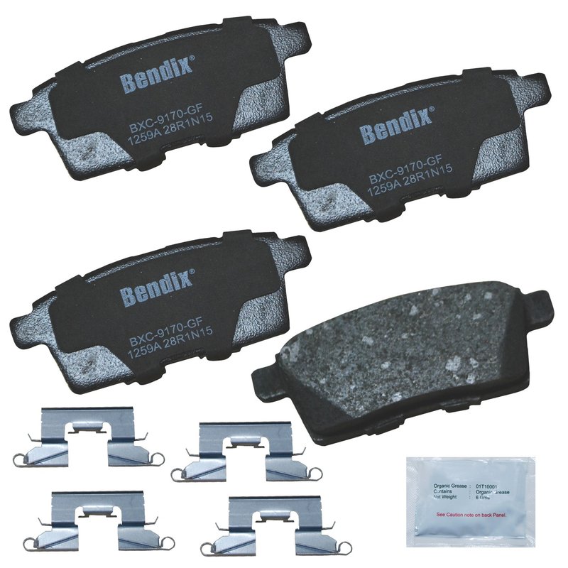 Bendix Friction CFC1259A Disc Brake Pad Set - Rear