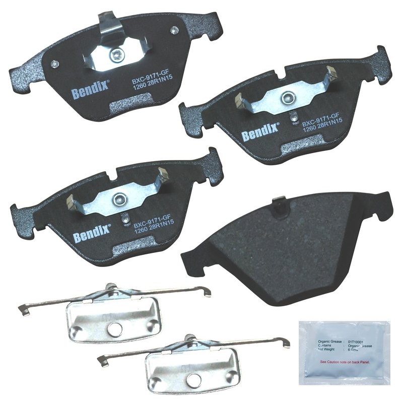 Bendix Friction CFC1260 Disc Brake Pad Set - Front