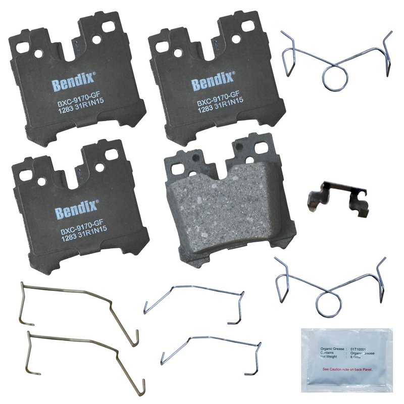 Bendix Friction CFC1283 Disc Brake Pad Set - Rear