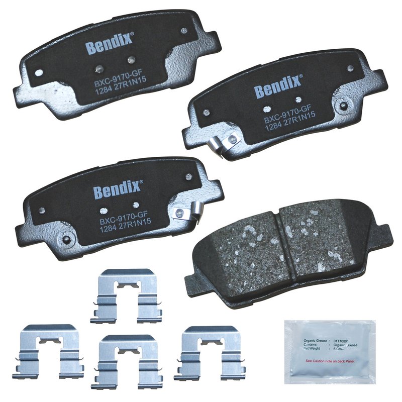 Bendix Friction CFC1284 Disc Brake Pad Set - Rear