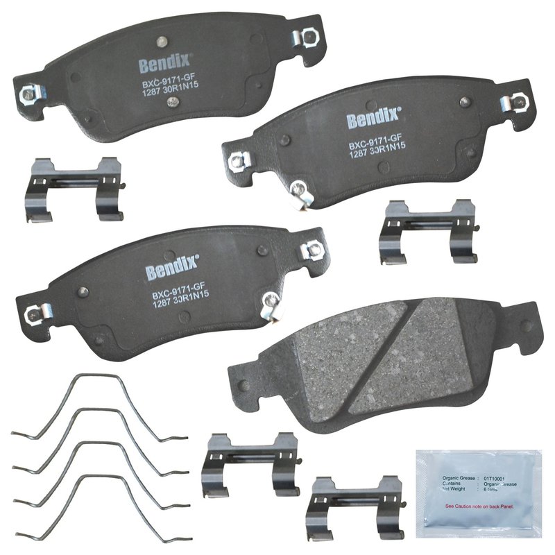 Bendix Friction CFC1287 Disc Brake Pad Set - Front