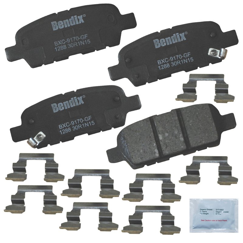 Bendix Friction CFC1288 Disc Brake Pad Set - Rear