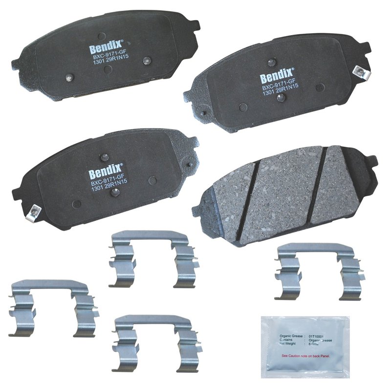Bendix Friction CFC1301 Disc Brake Pad Set - Front