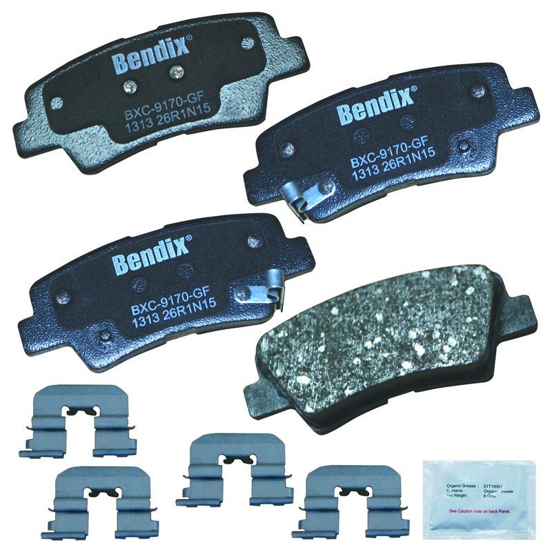 Bendix Friction CFC1313 Disc Brake Pad Set - Rear