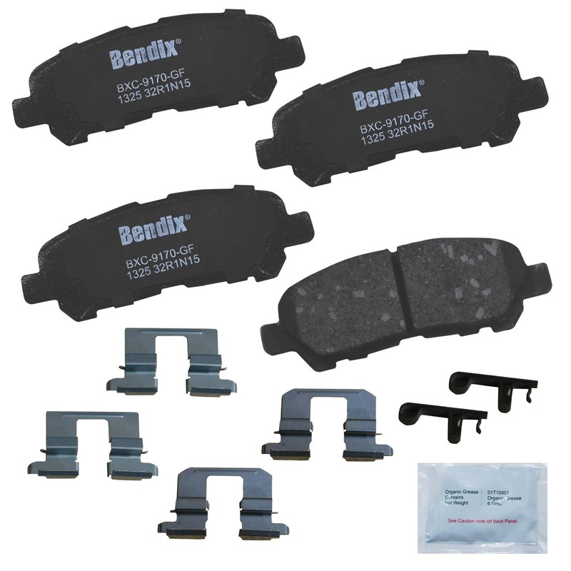 Bendix Friction CFC1325 Disc Brake Pad Set - Rear