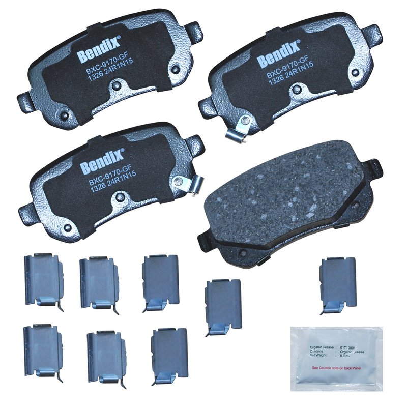 Bendix Friction CFC1326 Disc Brake Pad Set - Rear