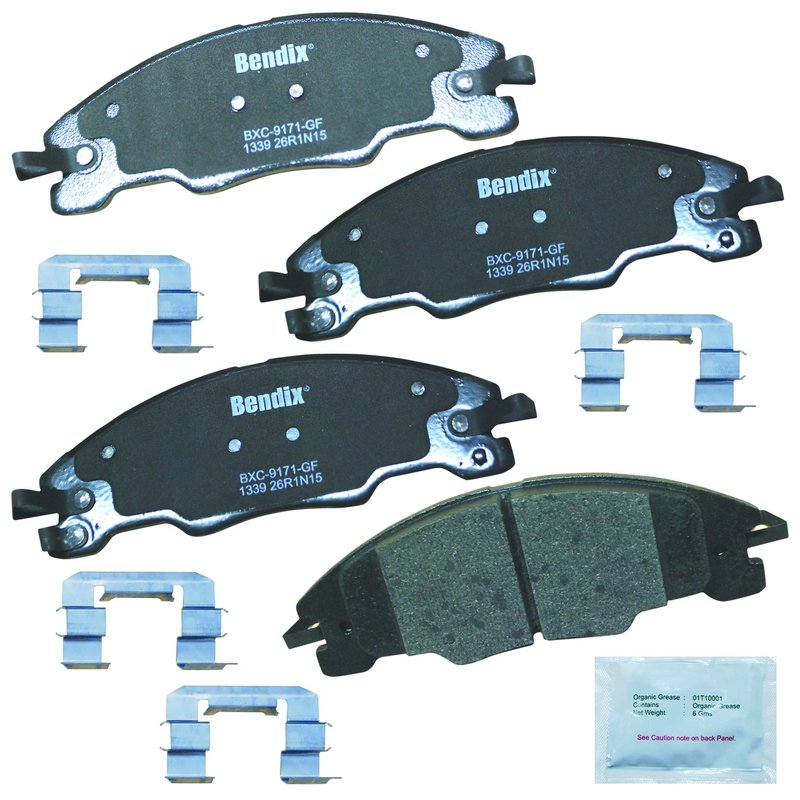 Bendix Friction CFC1339 Disc Brake Pad Set - Front