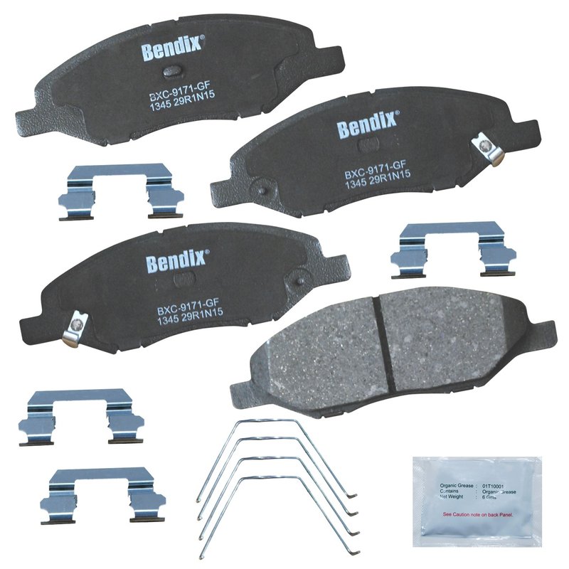 Bendix Friction CFC1345 Disc Brake Pad Set - Front