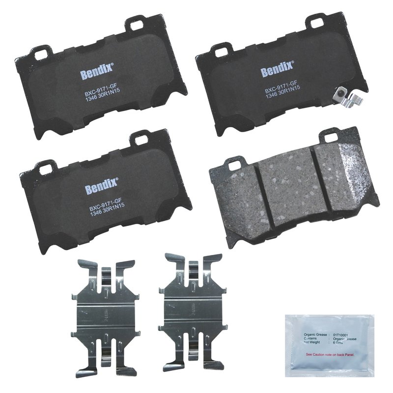 Bendix Friction CFC1346 Disc Brake Pad Set - Front