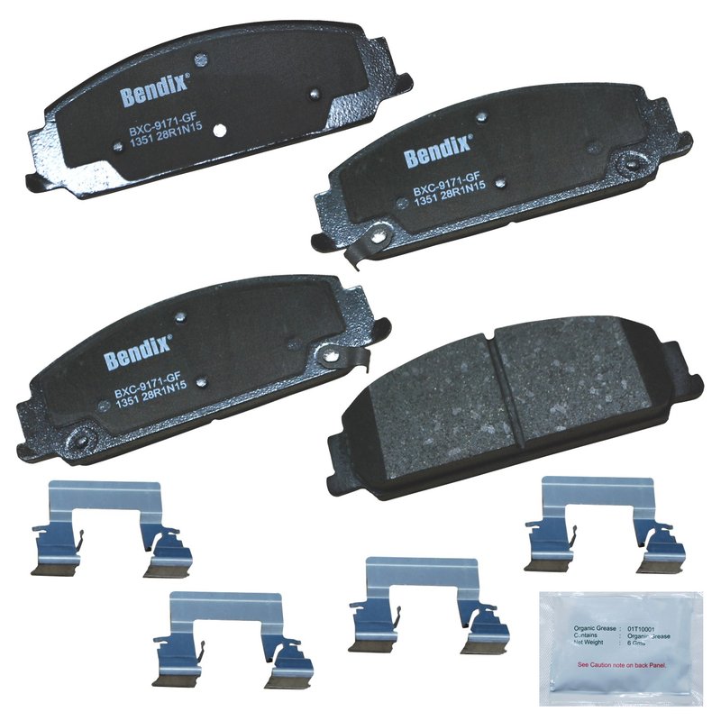 Bendix Friction CFC1351 Disc Brake Pad Set - Front