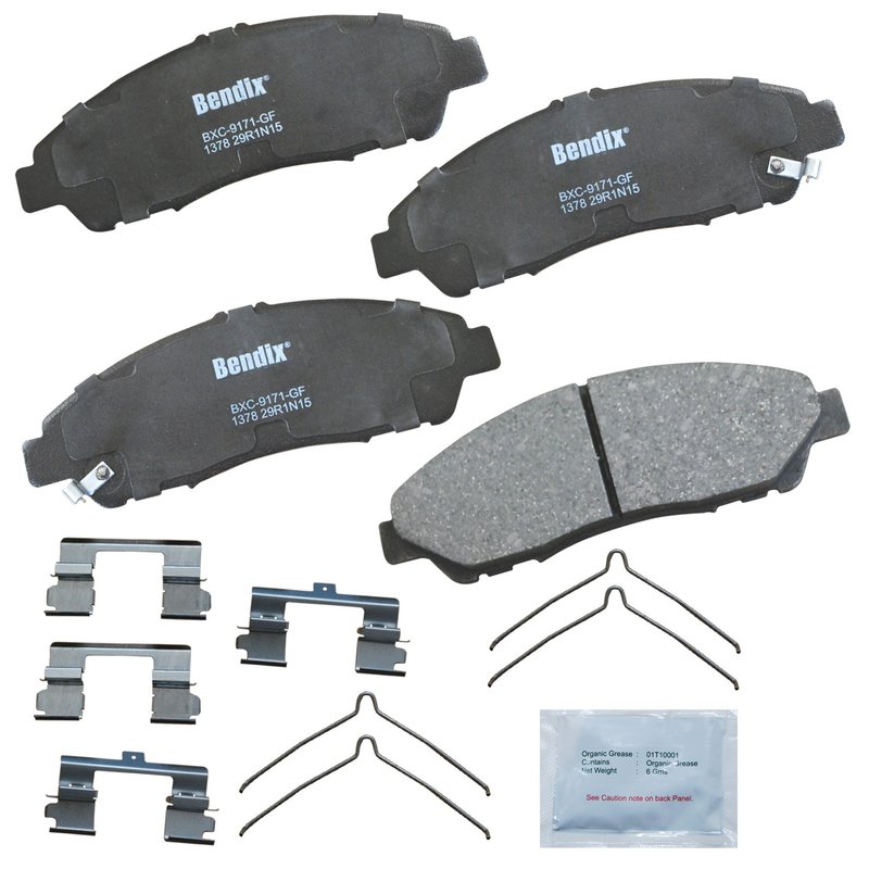 Bendix Friction CFC1378 Disc Brake Pad Set - Front