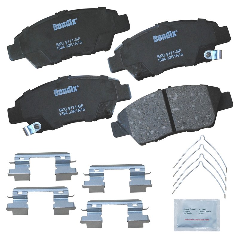 Bendix Friction CFC1394 Disc Brake Pad Set - Front