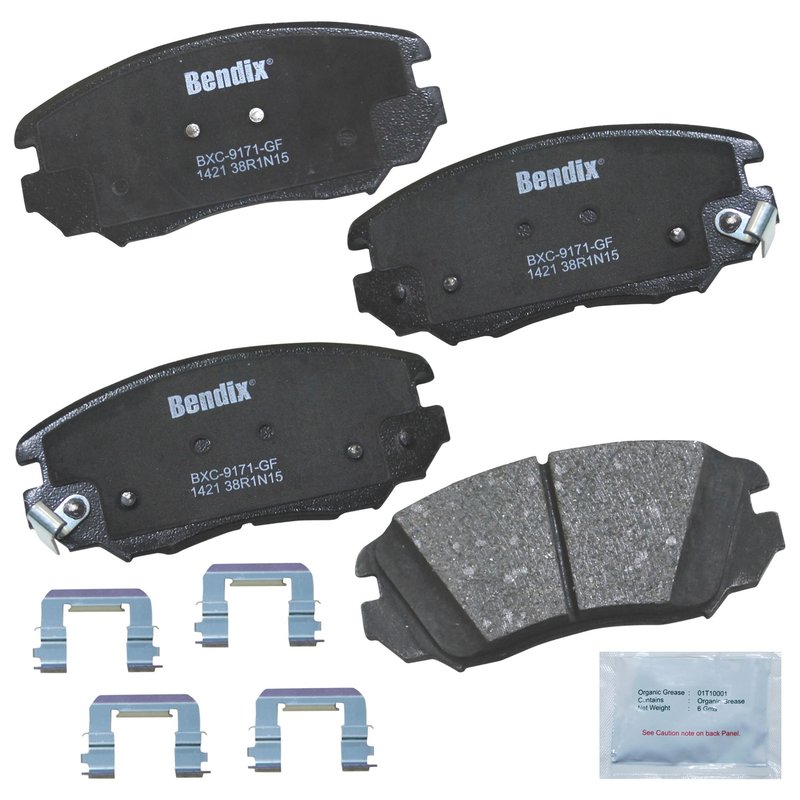 Bendix Friction CFC1421 Disc Brake Pad Set - Front