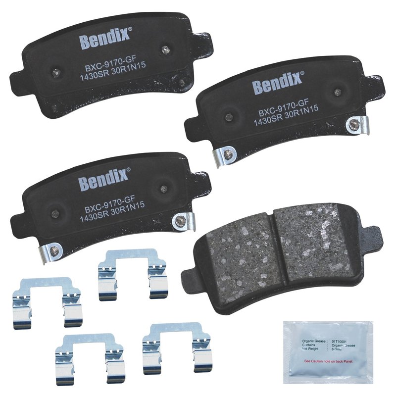 Bendix Friction CFC1430SR Disc Brake Pad Set - Rear