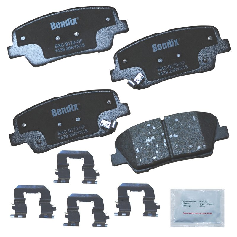 Bendix Friction CFC1439 Disc Brake Pad Set - Rear