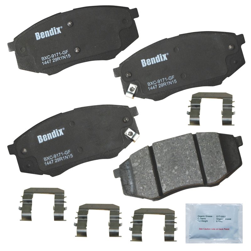 Bendix Friction CFC1447 Disc Brake Pad Set - Front