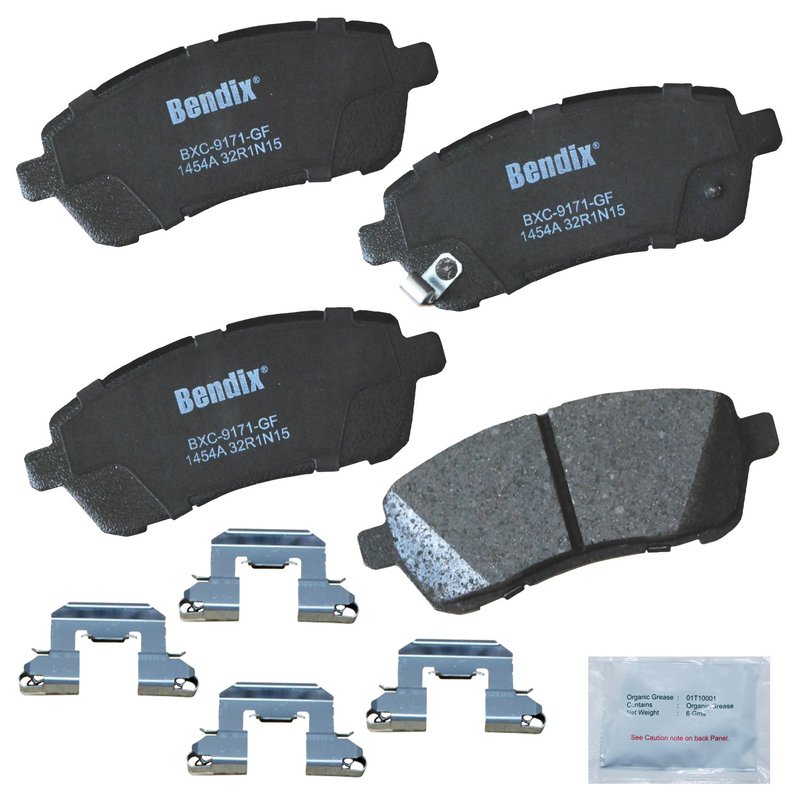Bendix Friction CFC1454A Disc Brake Pad Set - Front