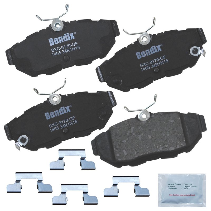 Bendix Friction CFC1465 Disc Brake Pad Set - Rear