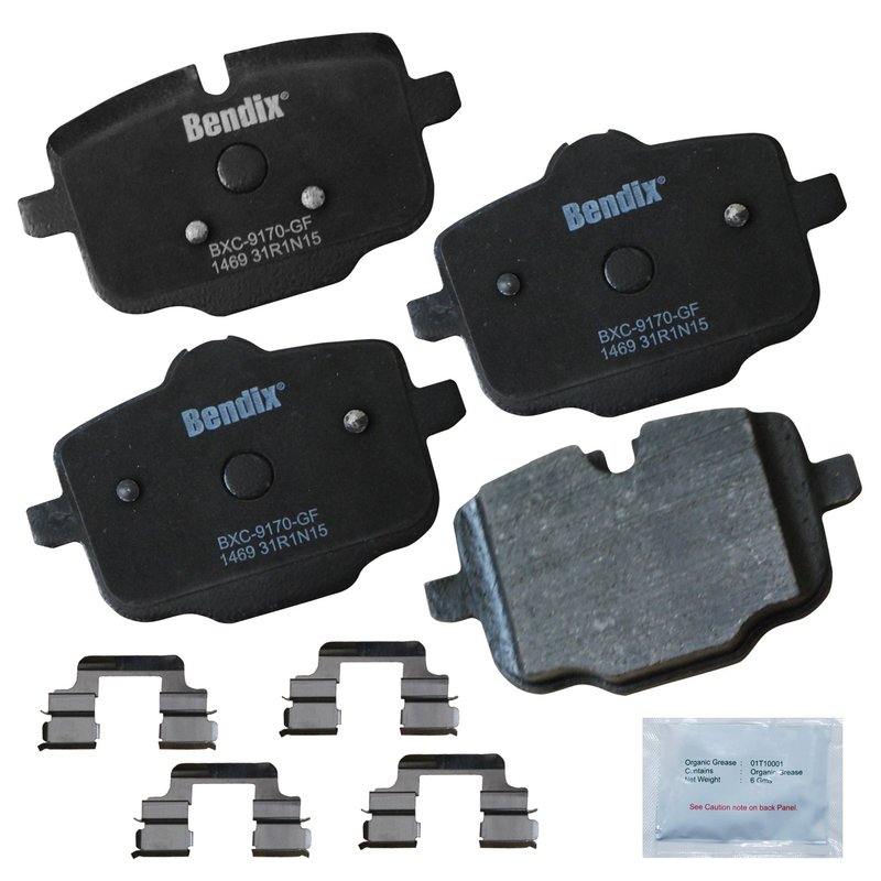 Bendix Friction CFC1469 Disc Brake Pad Set - Rear