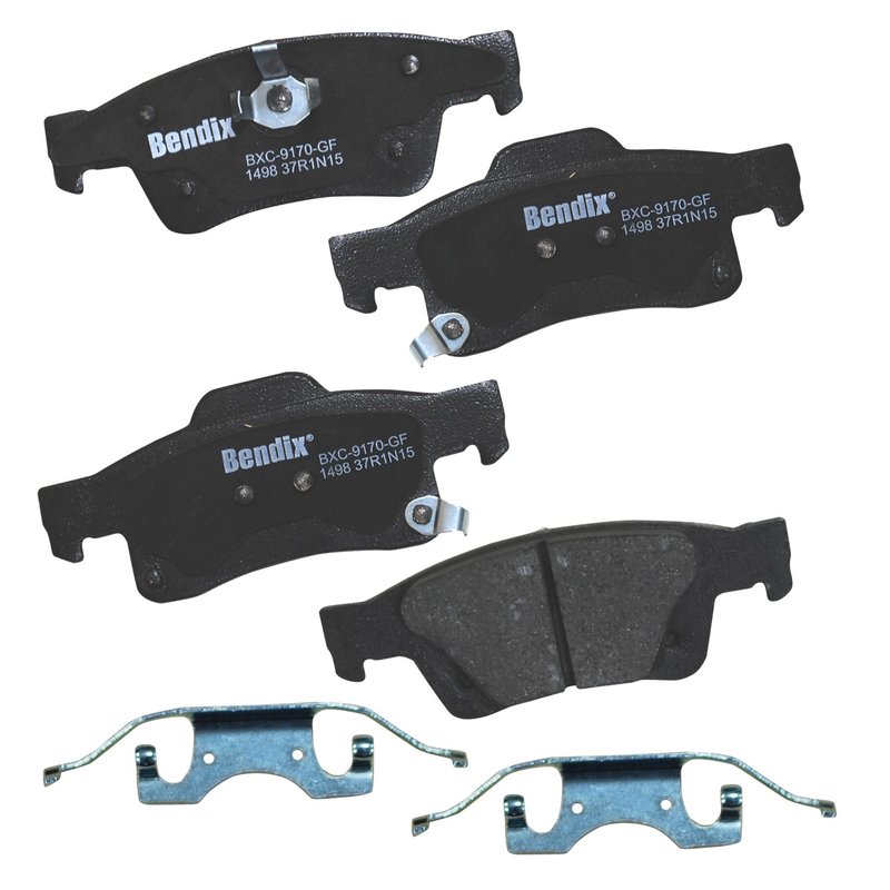 Bendix Friction CFC1498 Disc Brake Pad Set - Rear