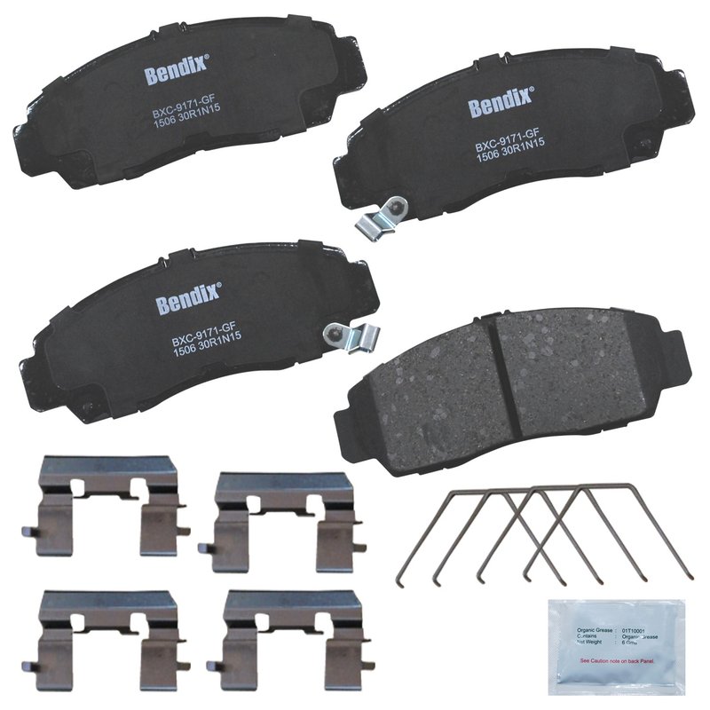 Bendix Friction CFC1506 Disc Brake Pad Set - Front