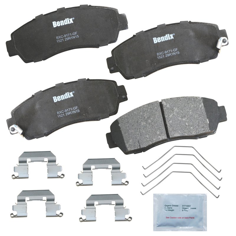 Bendix Friction CFC1521 Disc Brake Pad Set - Front