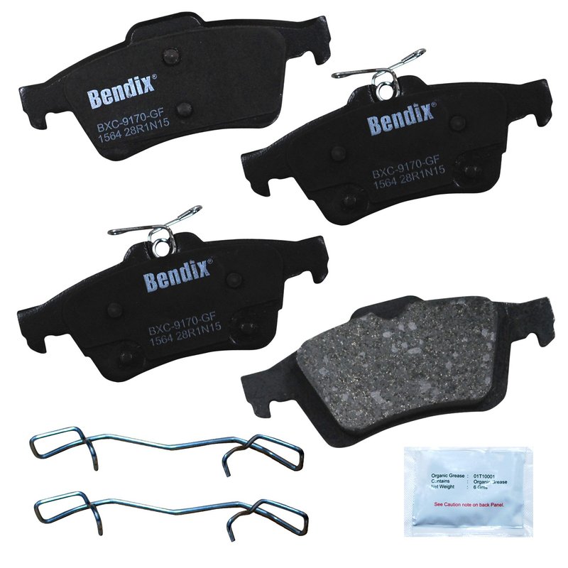 Bendix Friction CFC1564 Disc Brake Pad Set - Rear