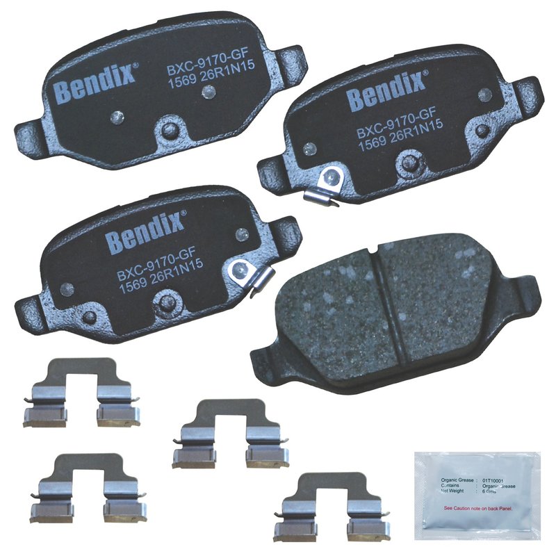 Bendix Friction CFC1569 Disc Brake Pad Set - Rear
