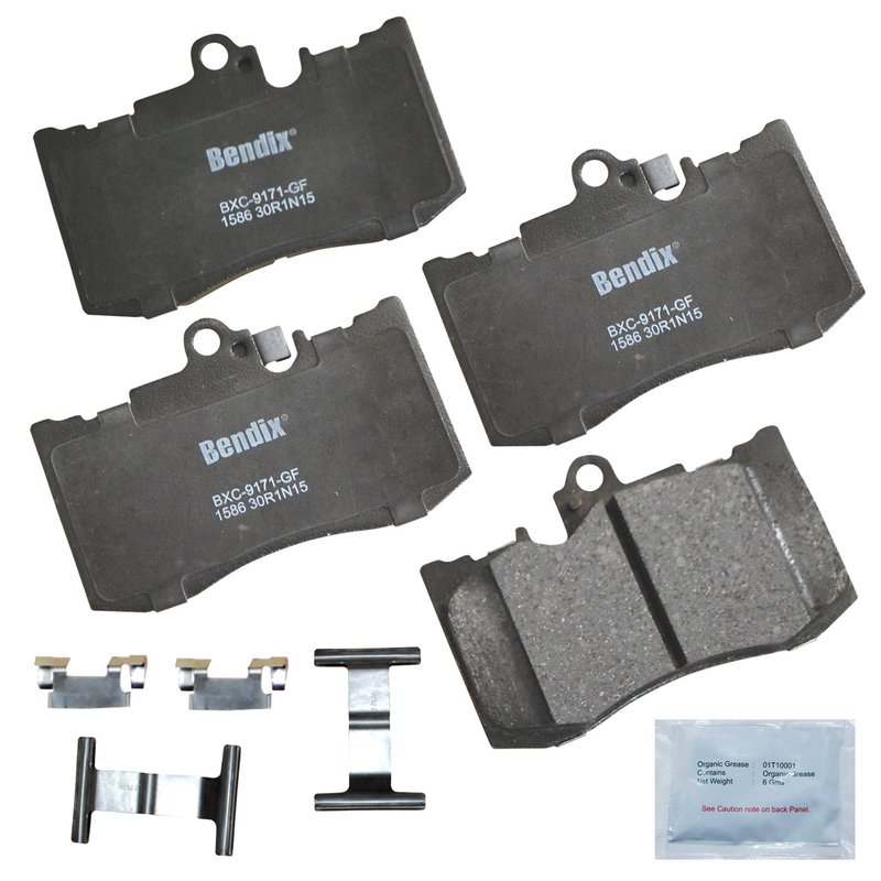 Bendix Friction CFC1586 Disc Brake Pad Set - Front