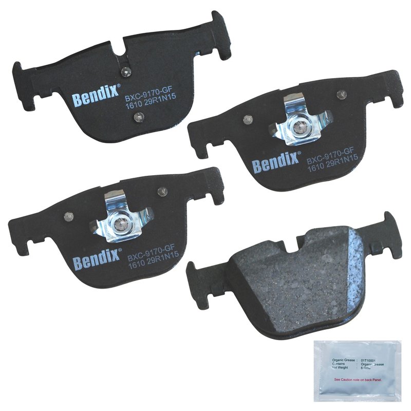 Bendix Friction CFC1610 Disc Brake Pad Set - Rear