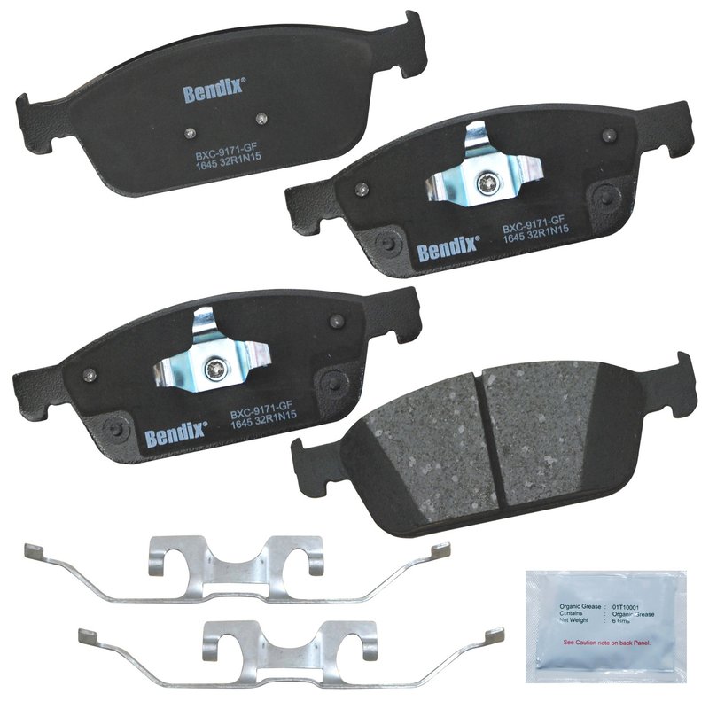 Bendix Friction CFC1645 Disc Brake Pad Set - Front