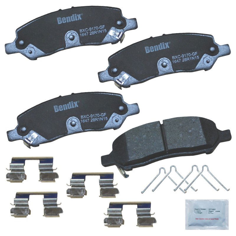 Bendix Friction CFC1647 Disc Brake Pad Set - Rear