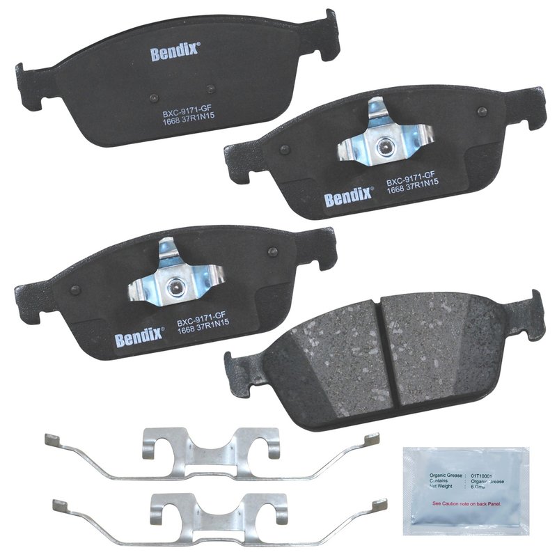 Bendix Friction CFC1668 Disc Brake Pad Set - Front