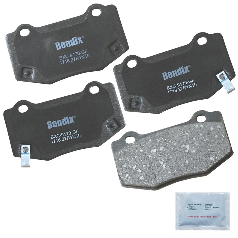 Bendix Friction CFC1718 Disc Brake Pad Set - Rear
