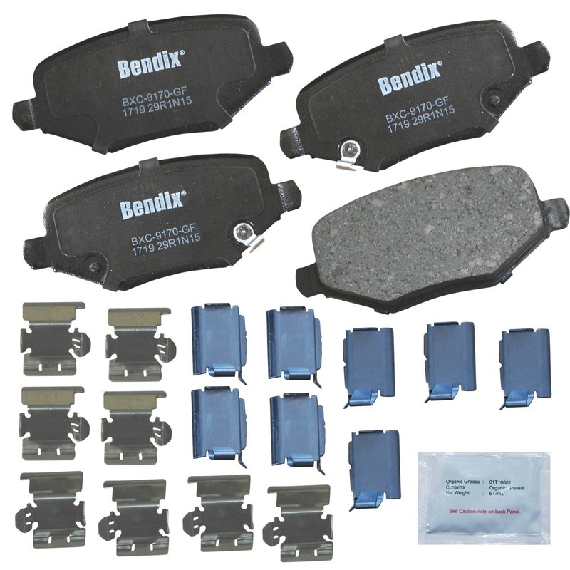 Bendix Friction CFC1719 Disc Brake Pad Set - Rear