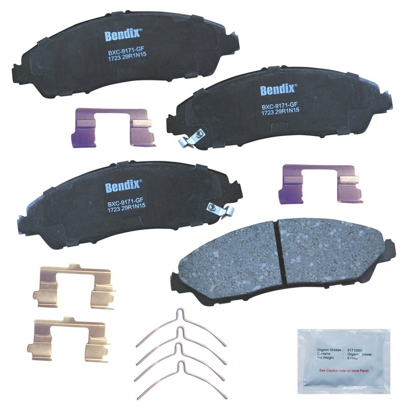 Bendix Friction CFC1723 Disc Brake Pad Set - Front