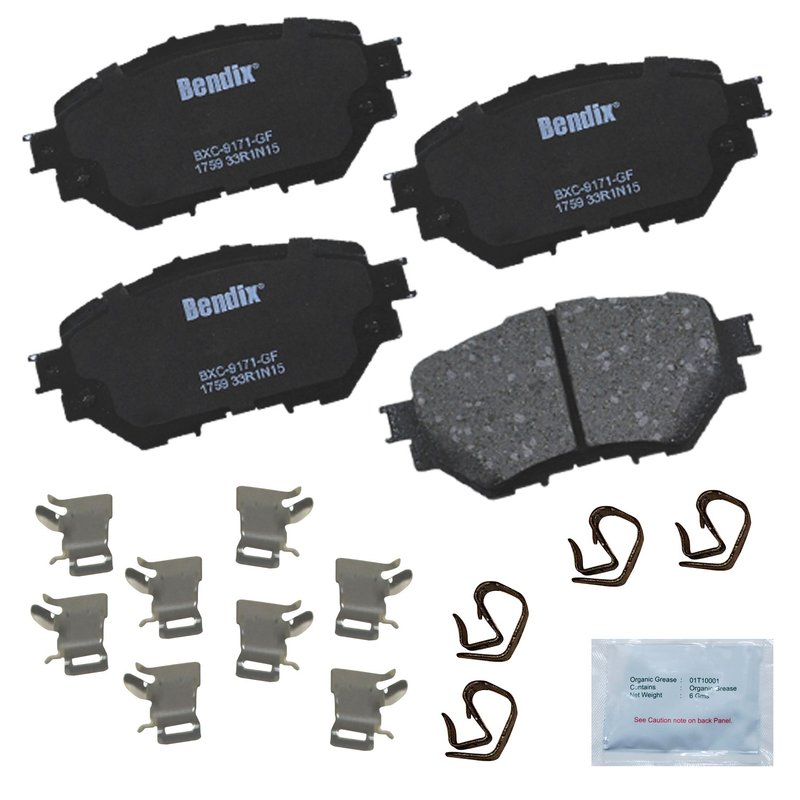 Bendix Friction CFC1759 Disc Brake Pad Set - Front