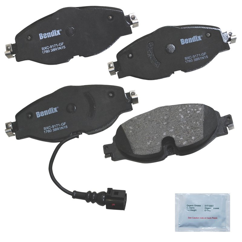 Bendix Friction CFC1760 Disc Brake Pad Set - Front or Rear